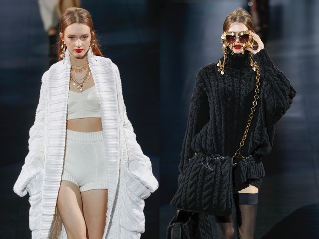 Wrapped in knits