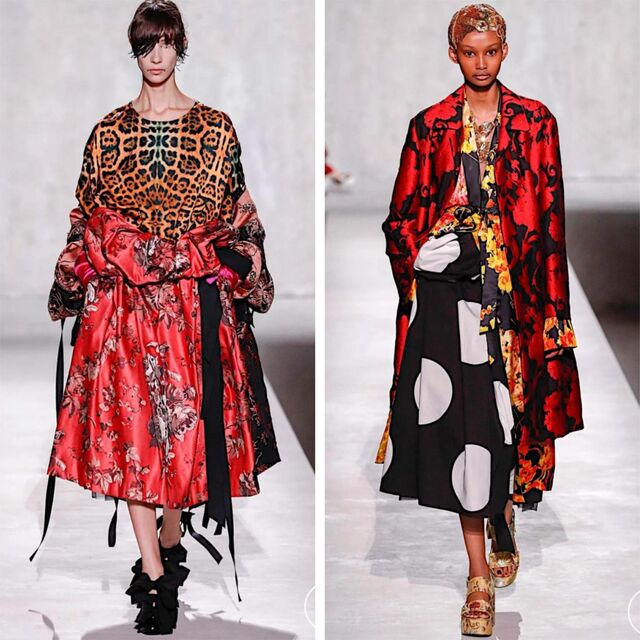 Dries van Notten bold and edgy looks