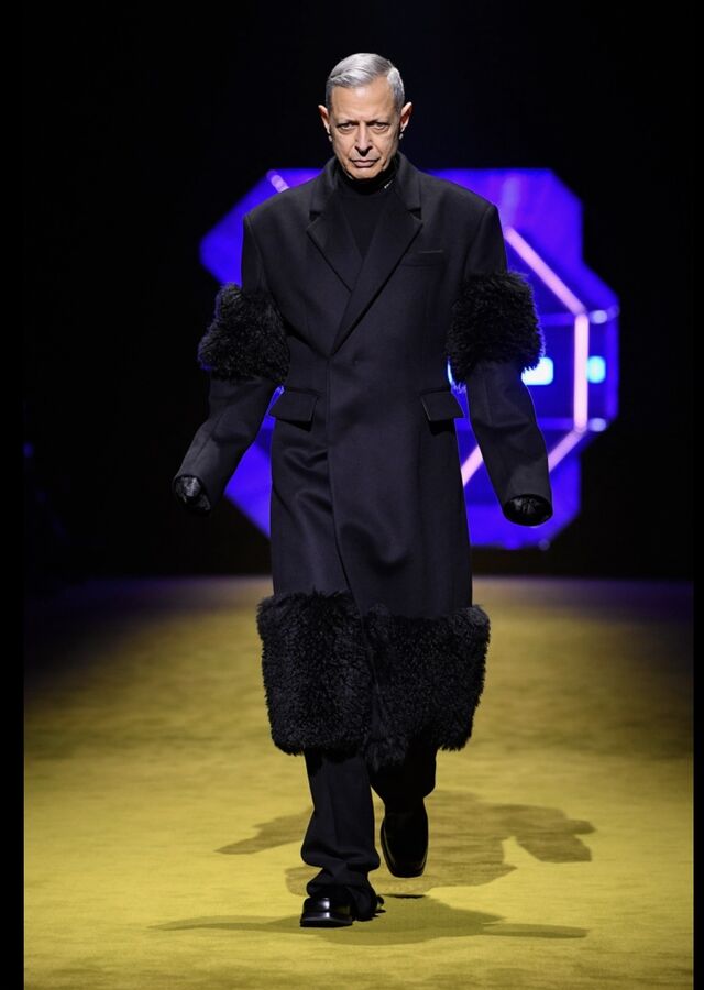 Inclusion, diversity, courage and empowerment, at Prada Mens 2022 collection