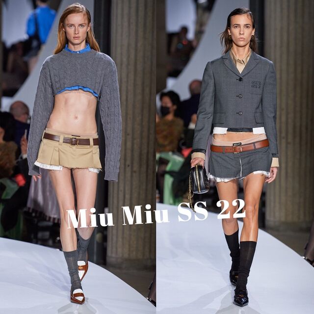 Miu Miu SS 22 collection