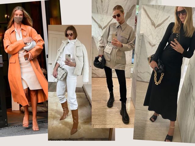 Celebrities styling - Rosie Huntington-Whiteley