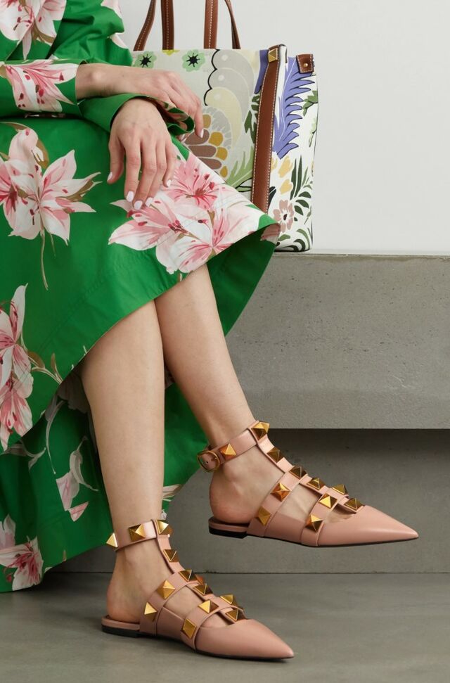 Valentino rock stud shoes