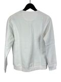 White cotton sweater