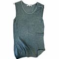 Grey Sleeveless Top