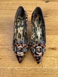 Animal print shoes