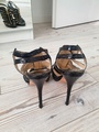 Exotic leather sandals