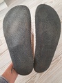 Leather flats