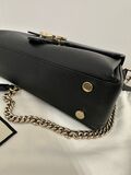 Leather shoulder bag