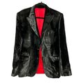 Velvet blazer