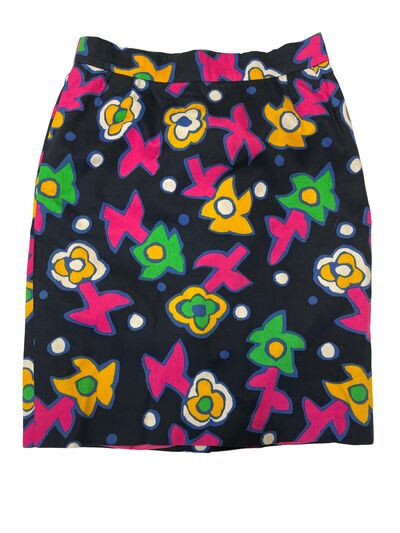 Mini printed skirt