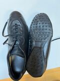 Leather sport shoes