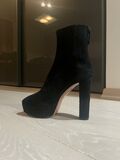 Suede ankle boots