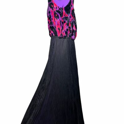 Silk Long dress