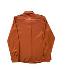 Orange Satin Shirt
