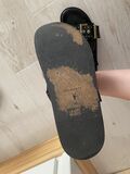 Leather Slides