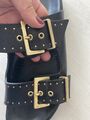 Leather Slides