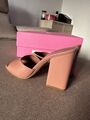 Leather mules