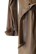 Leather trench