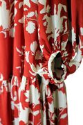 Long printed dress