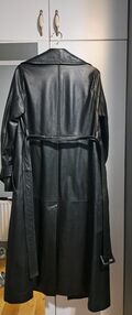 Leather Trench coat