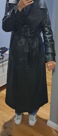 Leather Trench coat
