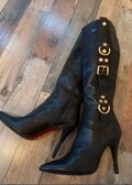 Leather Knee high Boots