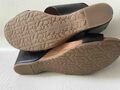 Leather Wedge Sandals