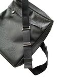 Leather messanger handbag
