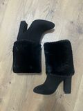 Furry boots