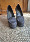 Suede High-heels Shoes