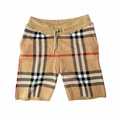 Camel wool Shorts