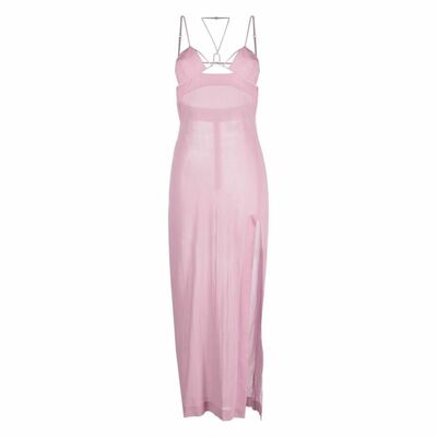 Long strappy dress