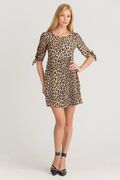 Animal print dress