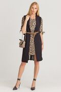 Animal print dress