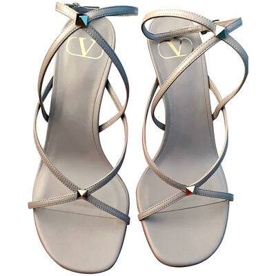 Leather Strappy Sandals