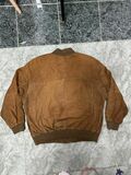Suede bomber