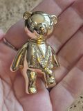 Teddy golden brooch