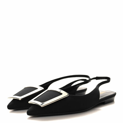 Leather Slingback Shoes