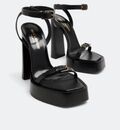 Leather High heels Sandals
