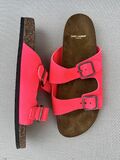 Leather Slides Sandals