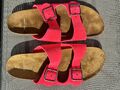 Leather Slides Sandals