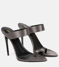 Leather High heels Sandals