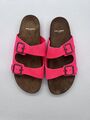 Suede Slides Sandals