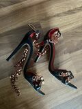 Leather High heels Sandals