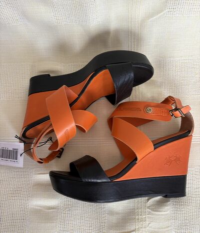 Leather Platform Sandals