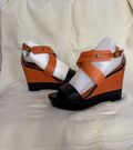 Leather Platform Sandals