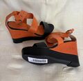 Leather Platform Sandals
