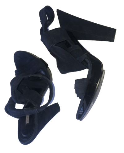 Suede sandals