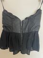 Leather Peplum Tops