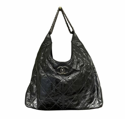 Leather Hobo Handbag